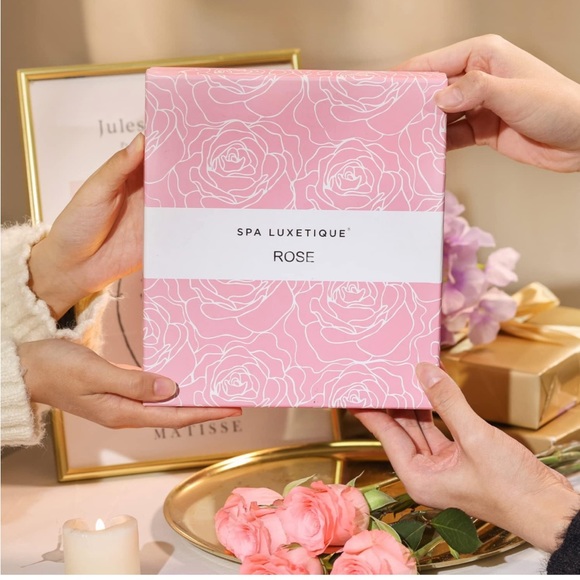 NWT Spa Luxetique Rose Gift Set - Picture 5 of 7